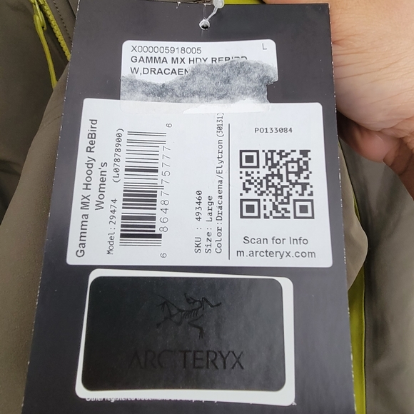 NWT Arc'teryx Gamma MX Rebird Hoody - Picture 3 of 12